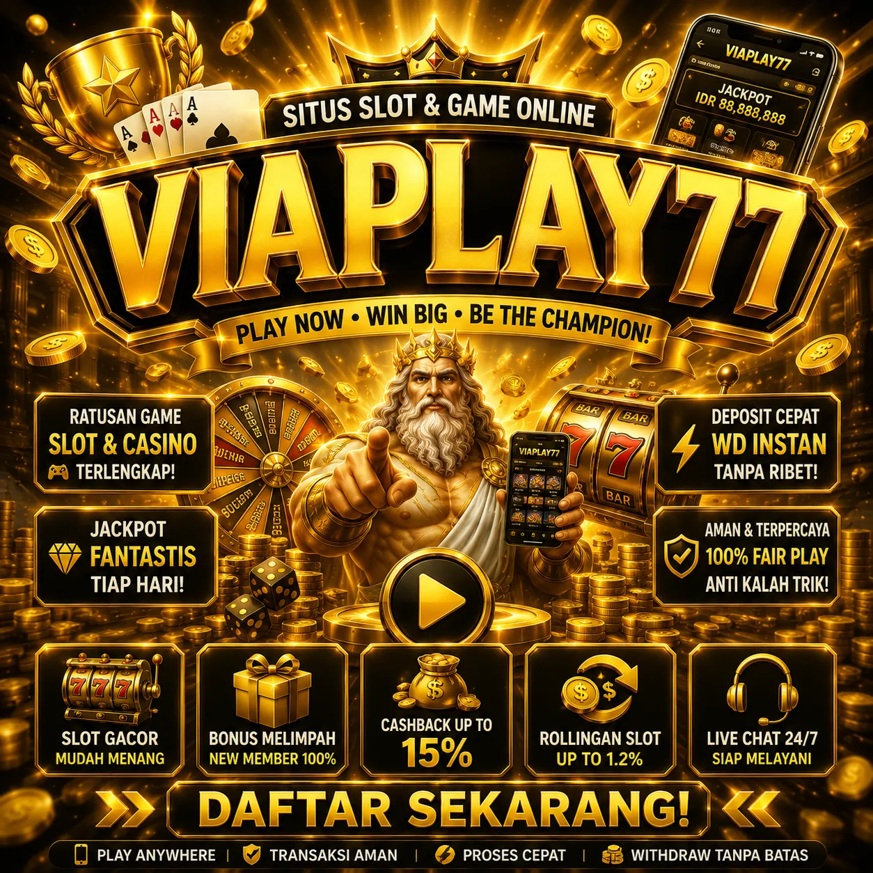 VIAPLAY77 Banner